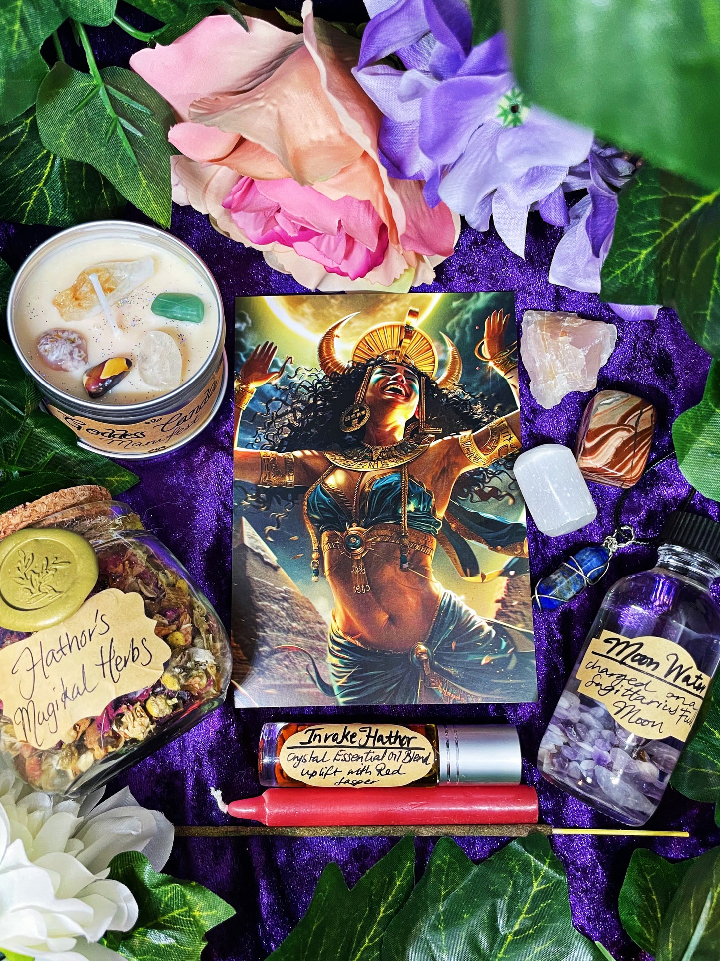 Hathor Goddess Invocation Kit