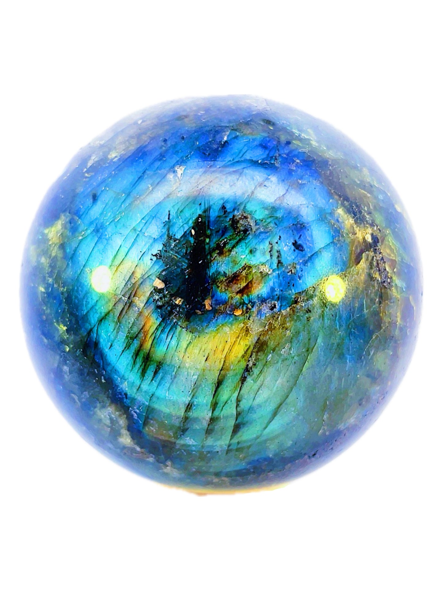 Labradorite Sphere High Grade