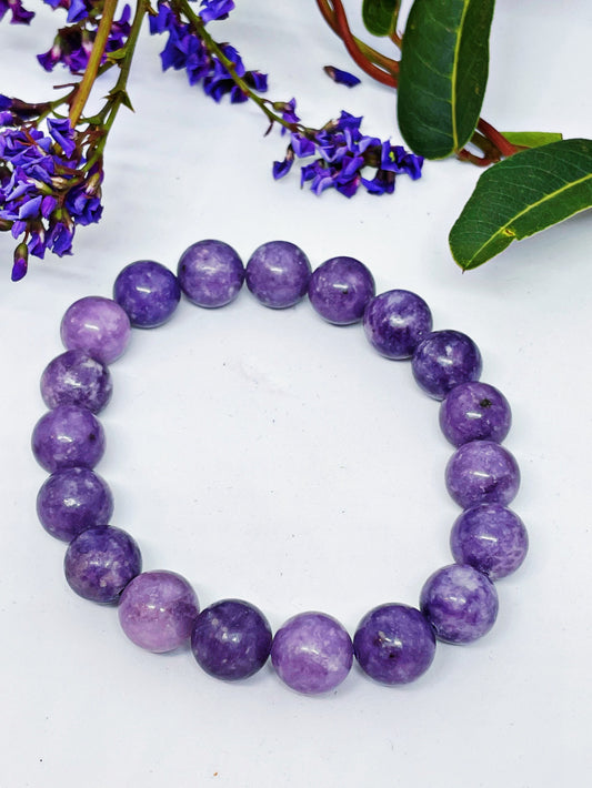 Lepidolite Bracelets - High Grade