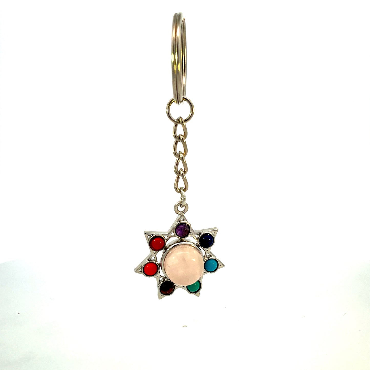 Chakra Crystal Keyrings