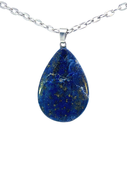 Lapis Lazuli Tear Drop Pendant