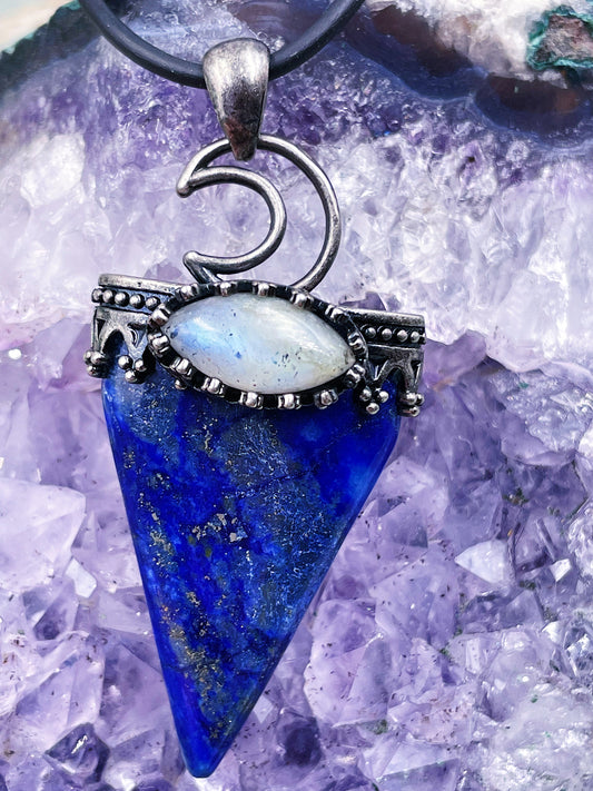 Moon Goddess Pyramid Necklaces