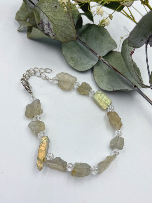 Labradorite Rough Bracelets