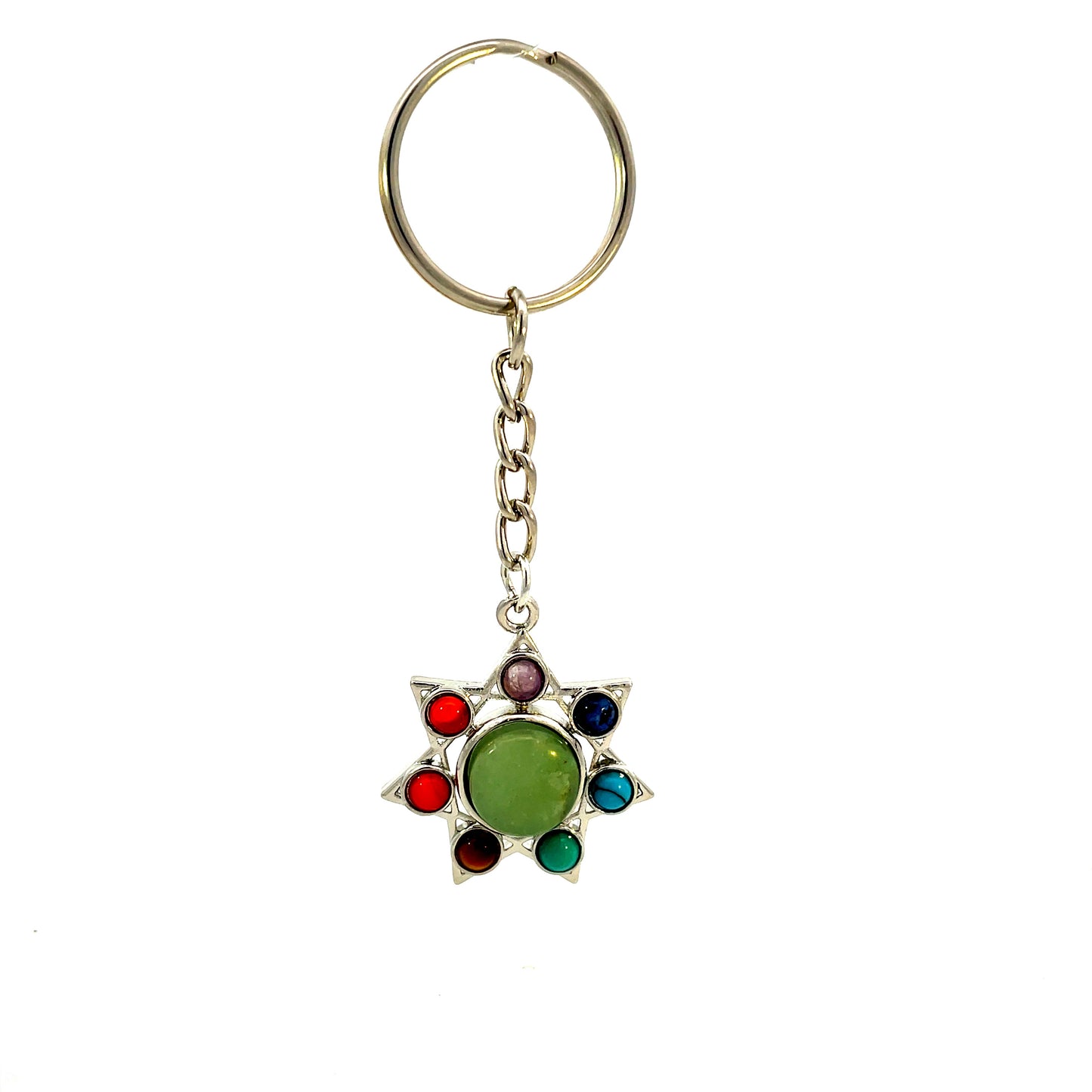 Chakra Crystal Keyrings