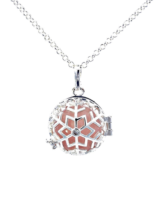 Snowflake Crystal Locket