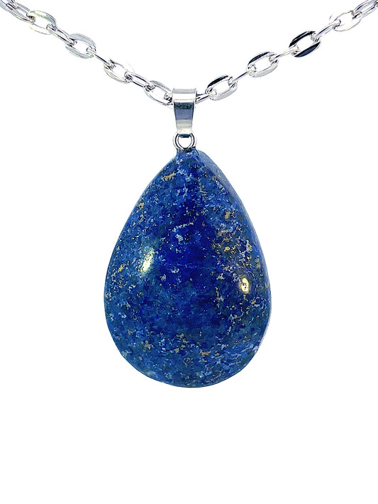 Lapis Lazuli Tear Drop Pendant