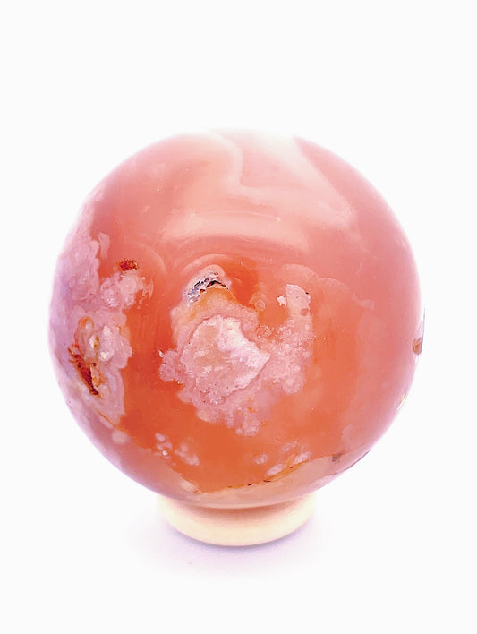 Flower Agate Sphere