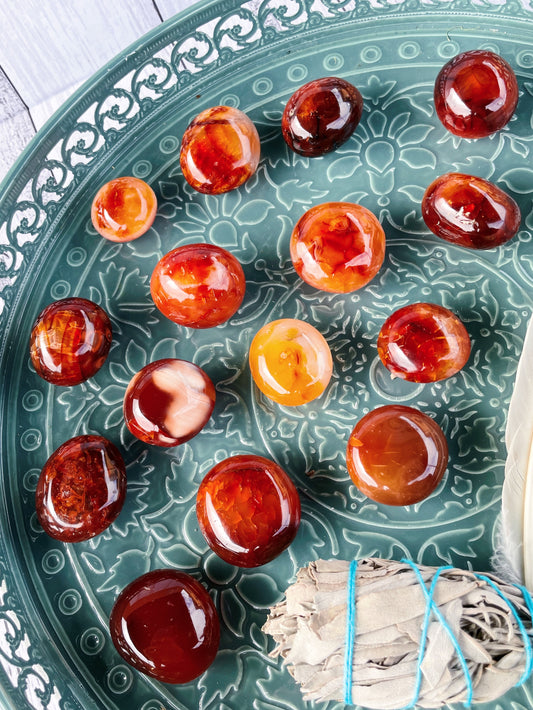 Carnelian Small Palmstones