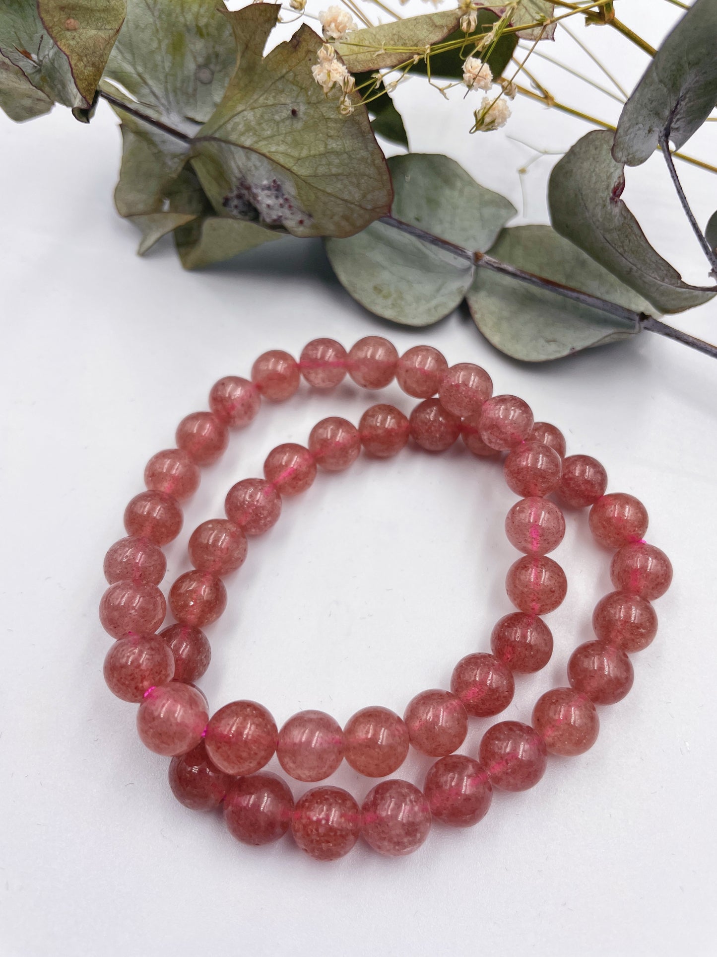 Strawberry Quartz Bracelets