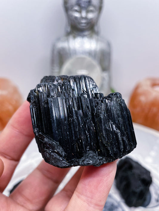 Raw Black Tourmaline Chunks