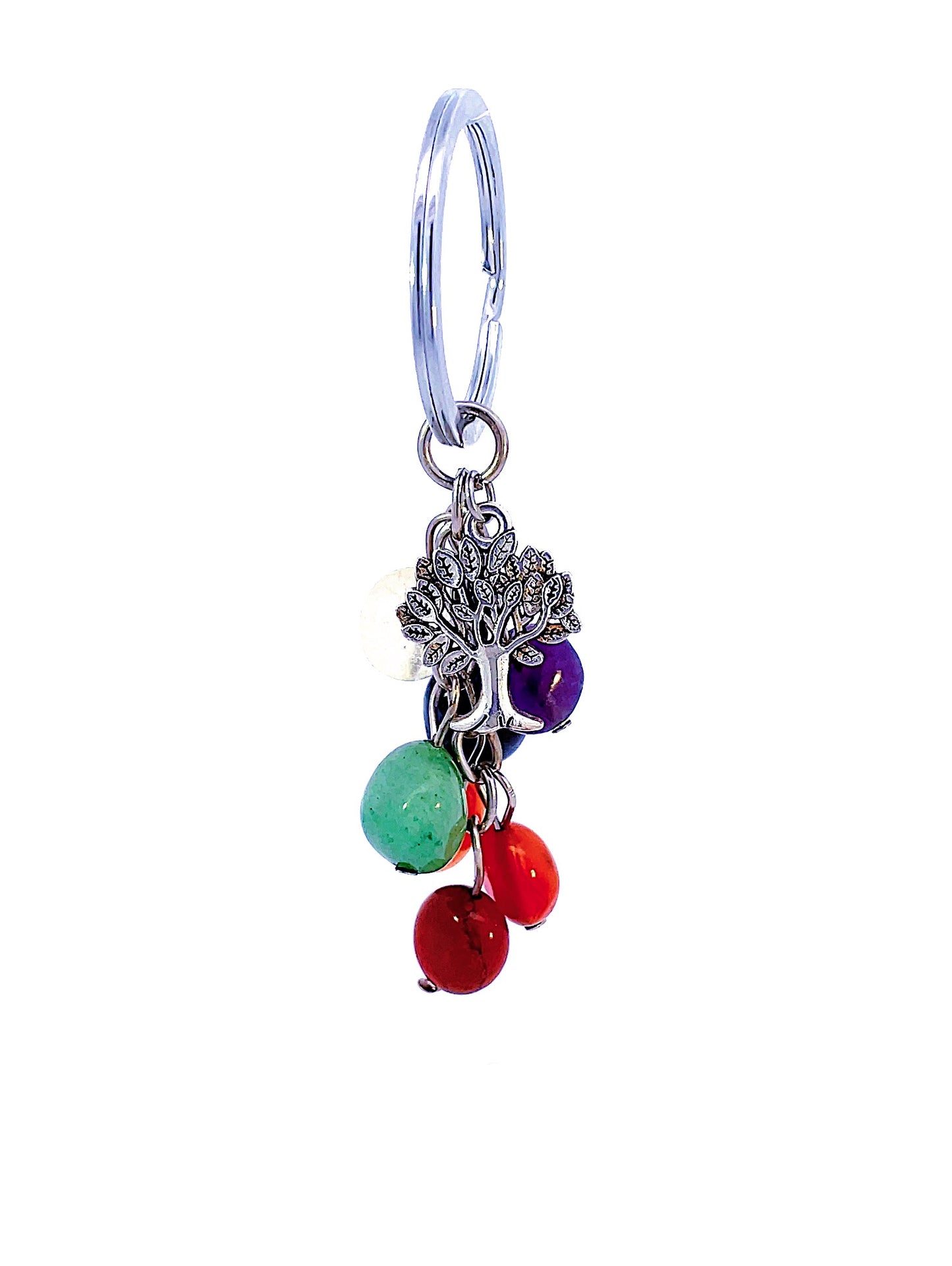 Chakra Crystal Keyrings