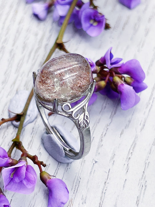 Garden Quartz (Lodalite) Ring