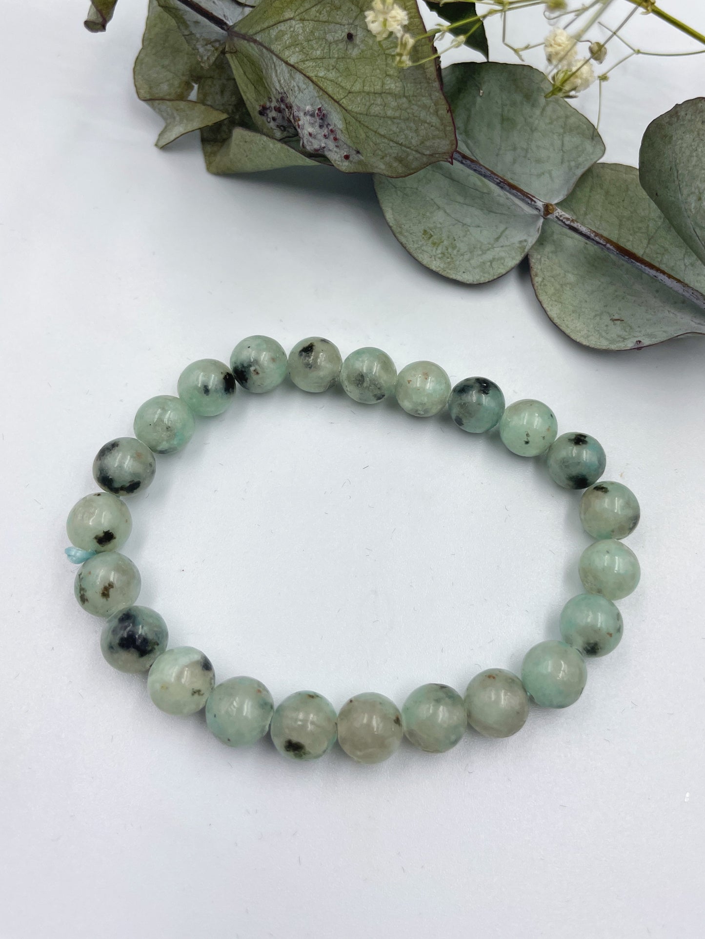 Kiwi Jasper Bracelets – Ink Moon