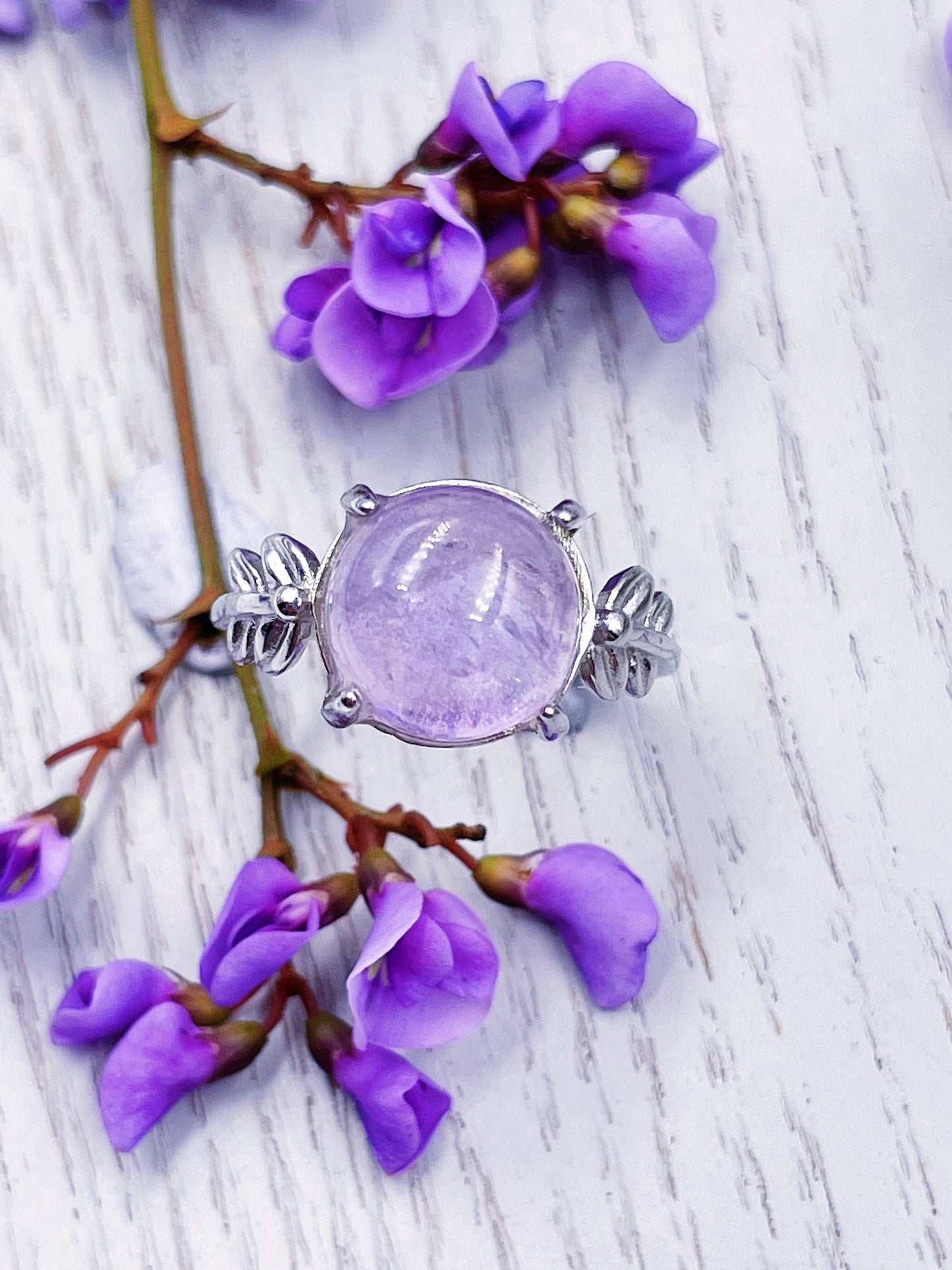 Kunzite Ring