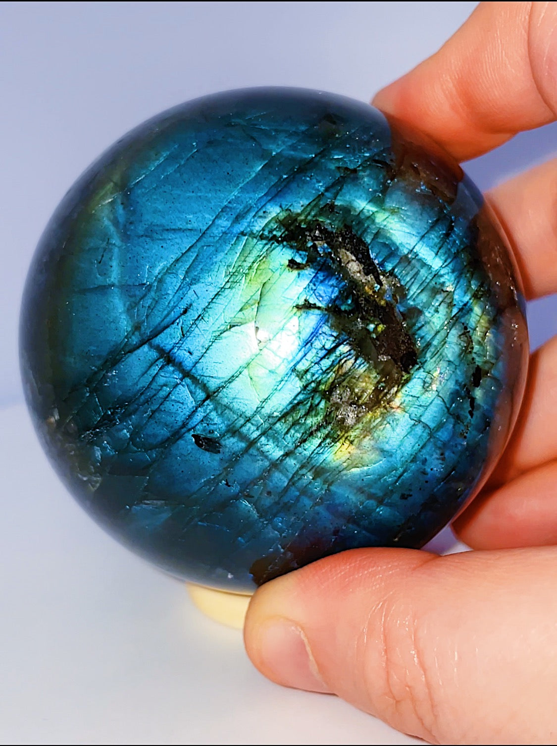 Labradorite Sphere High Grade